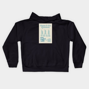 Donna & the Dynamos Poster Blue Kids Hoodie